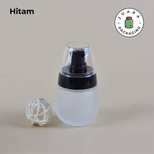 Botol Pump Kaca Bulat - 30 ml - Image 6