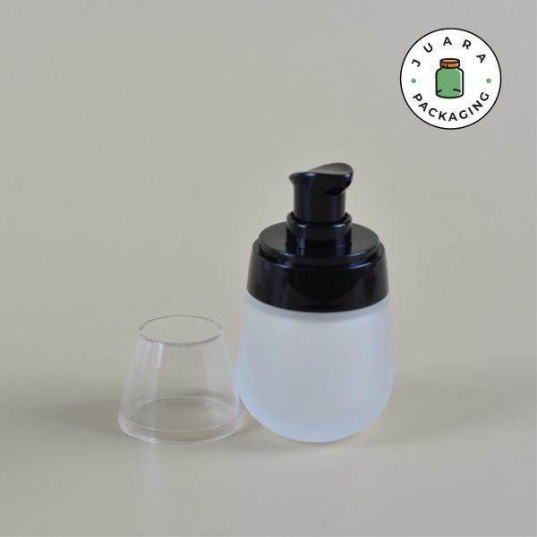 Botol Pump Kaca Bulat - 30 ml - Image 4
