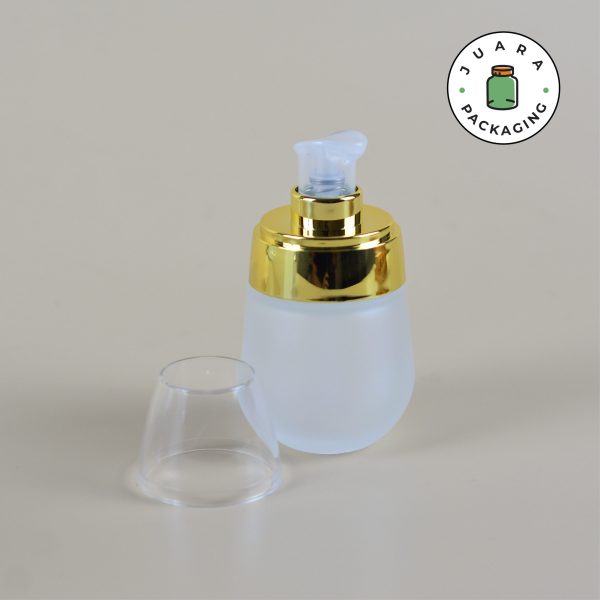Botol Pump Kaca Bulat - 30 ml - Image 9
