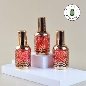 Botol Parfum Kaca Merah - 30 ml