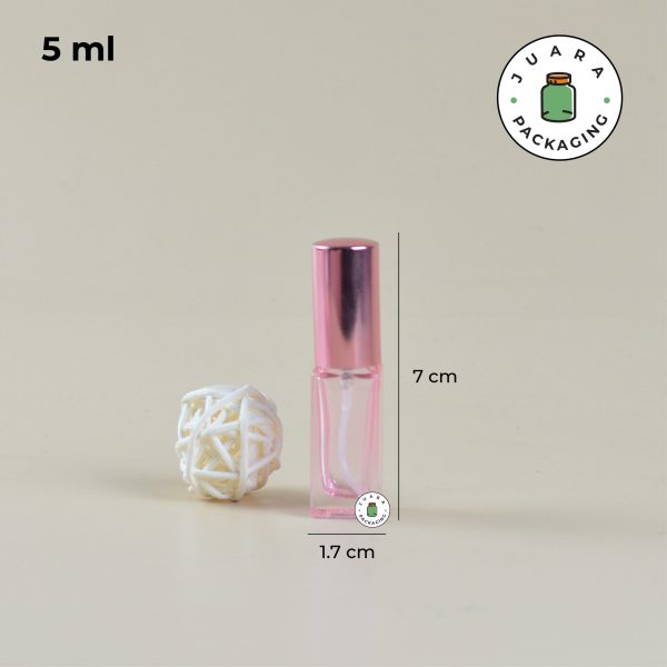 Botol Parfum Pink - 5 ml 10 ml 15 ml - Image 4