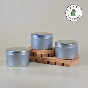 Jar Kaleng Silver - 100 ml