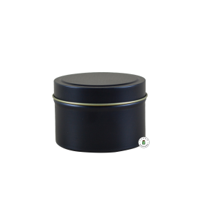 Jar Aluminium Hitam - 100 ml