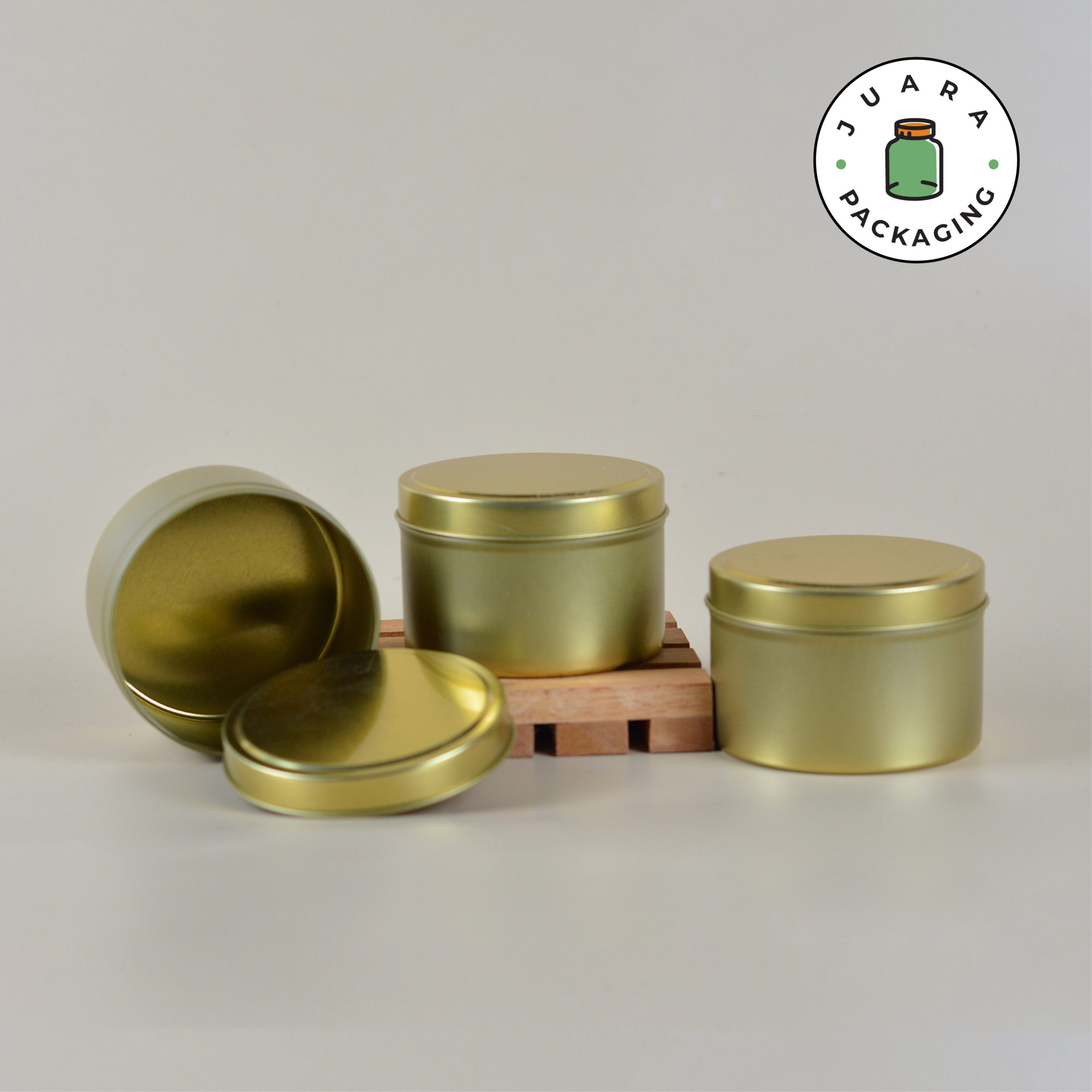 Jar Aluminium Gold - 150 ml - Image 3