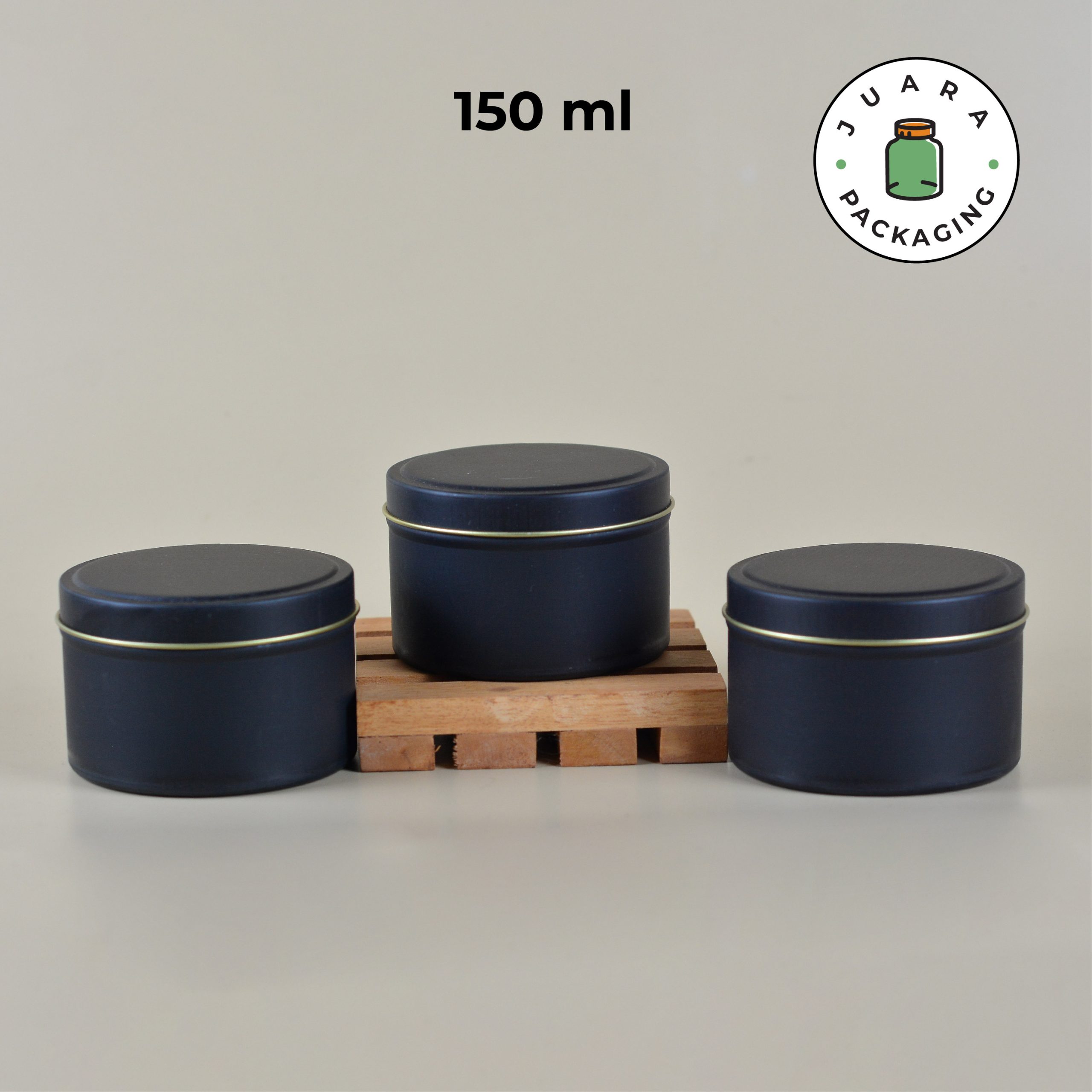 Jar Kaleng Hitam - 150 ml - Image 2