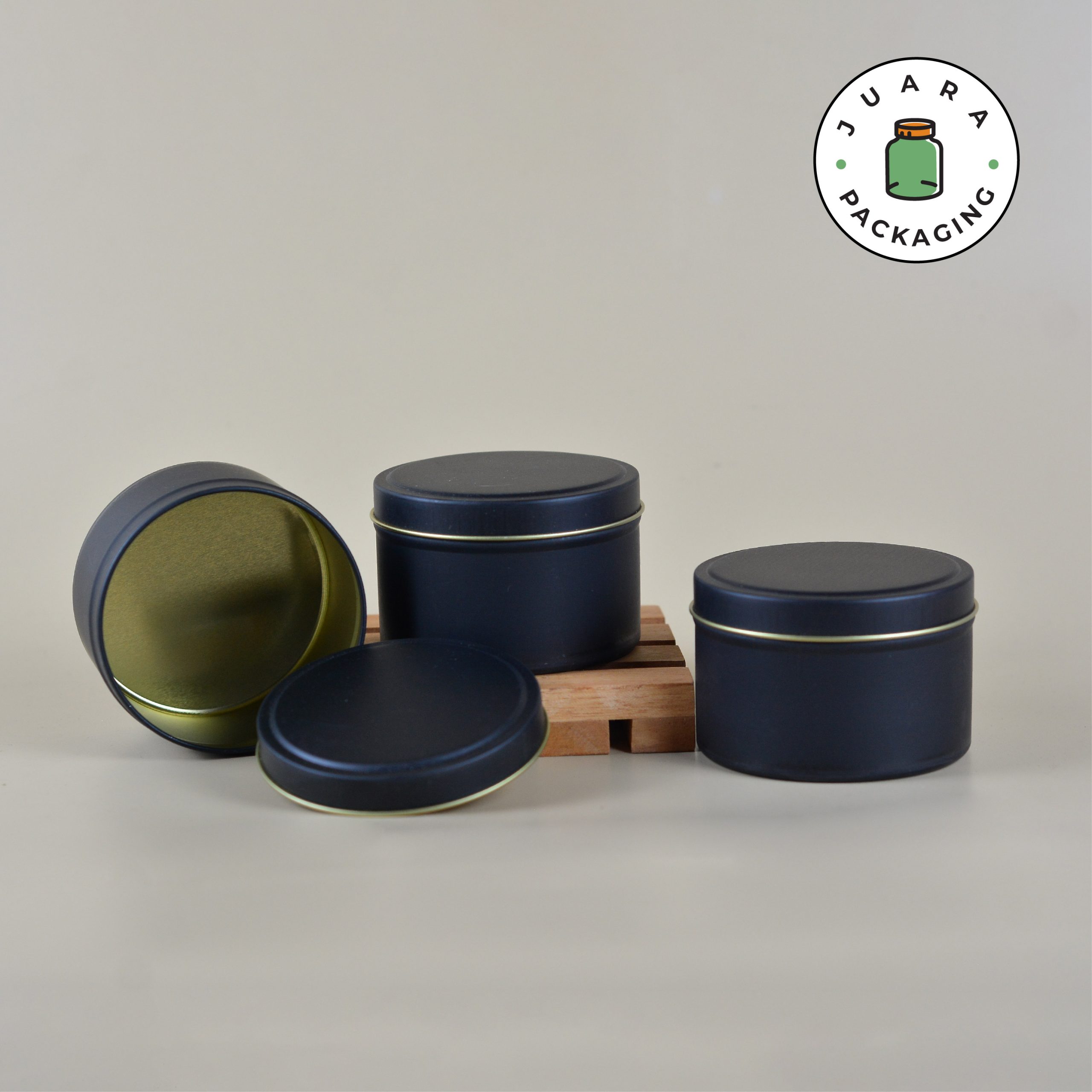 Jar Kaleng Hitam - 150 ml - Image 3