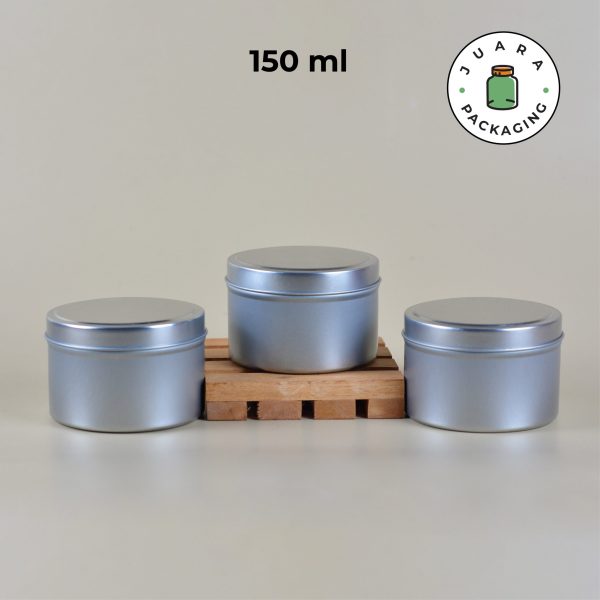 Jar Kaleng Silver - 150 ml - Image 2