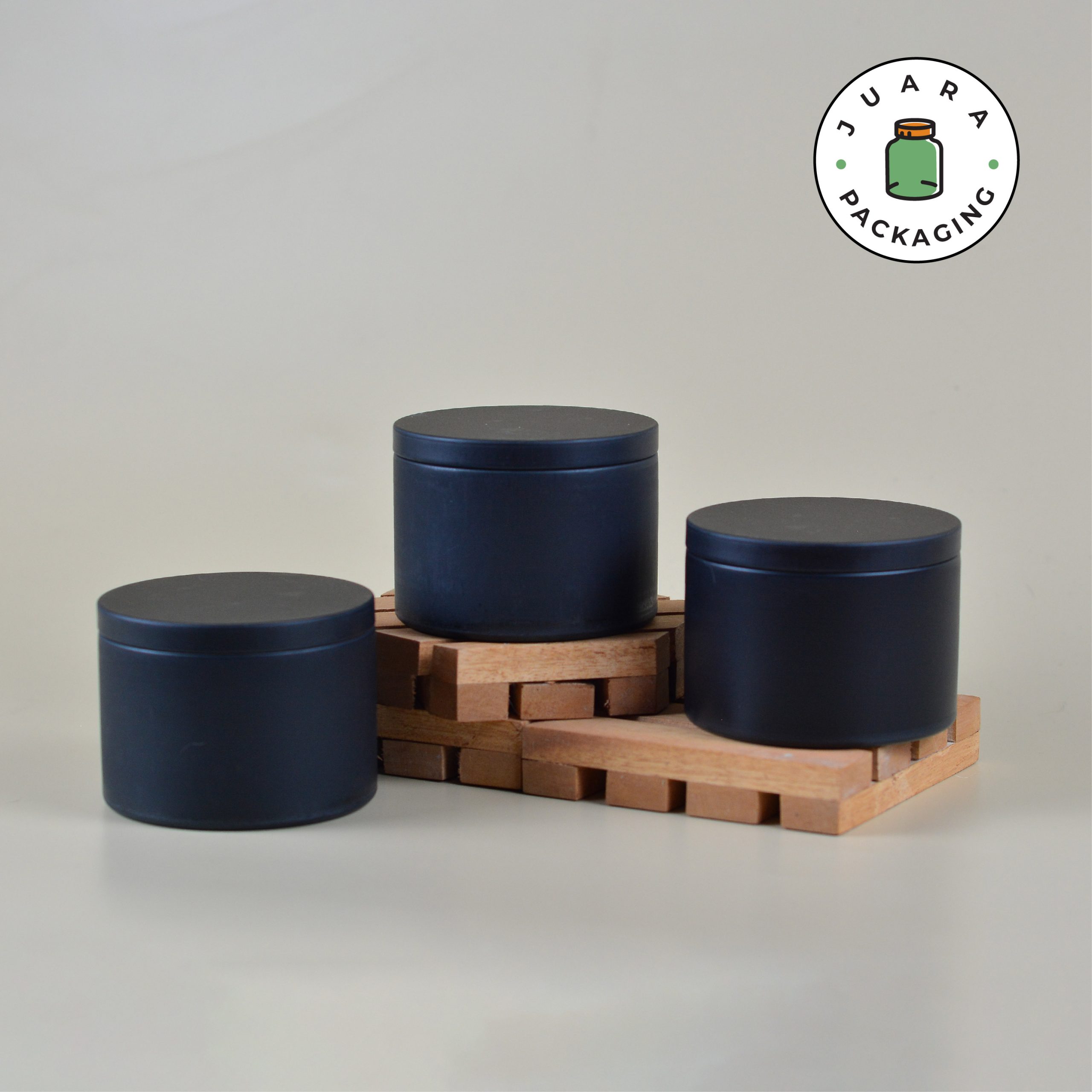 Jar Kaleng Inner Hitam - 200 ml - Image 2