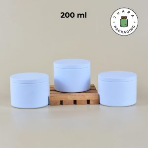Jar Kaleng Putih - 200 ml