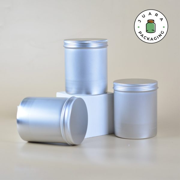 Jar Aluminium Silver - 500 ml - Image 2
