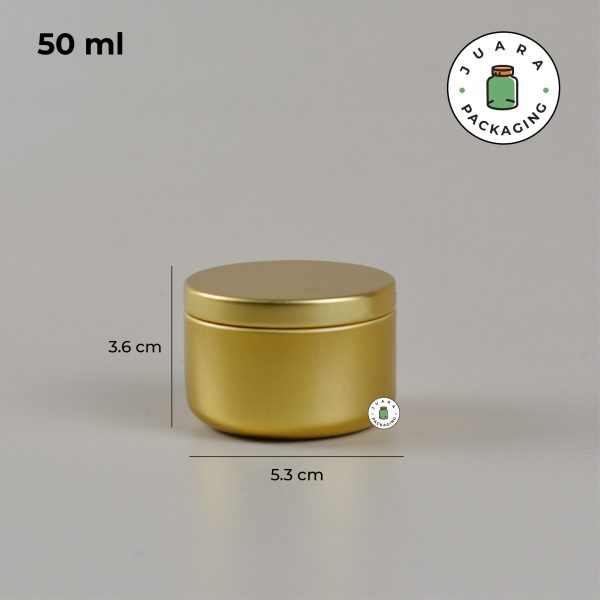 Jar Kaleng Gold Mini - 50 ml - Image 4