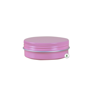 Jar Aluminium Pink - 30 ml 60 ml 100 ml