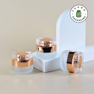 Pot Cream Kaca Frosted - 100 ml