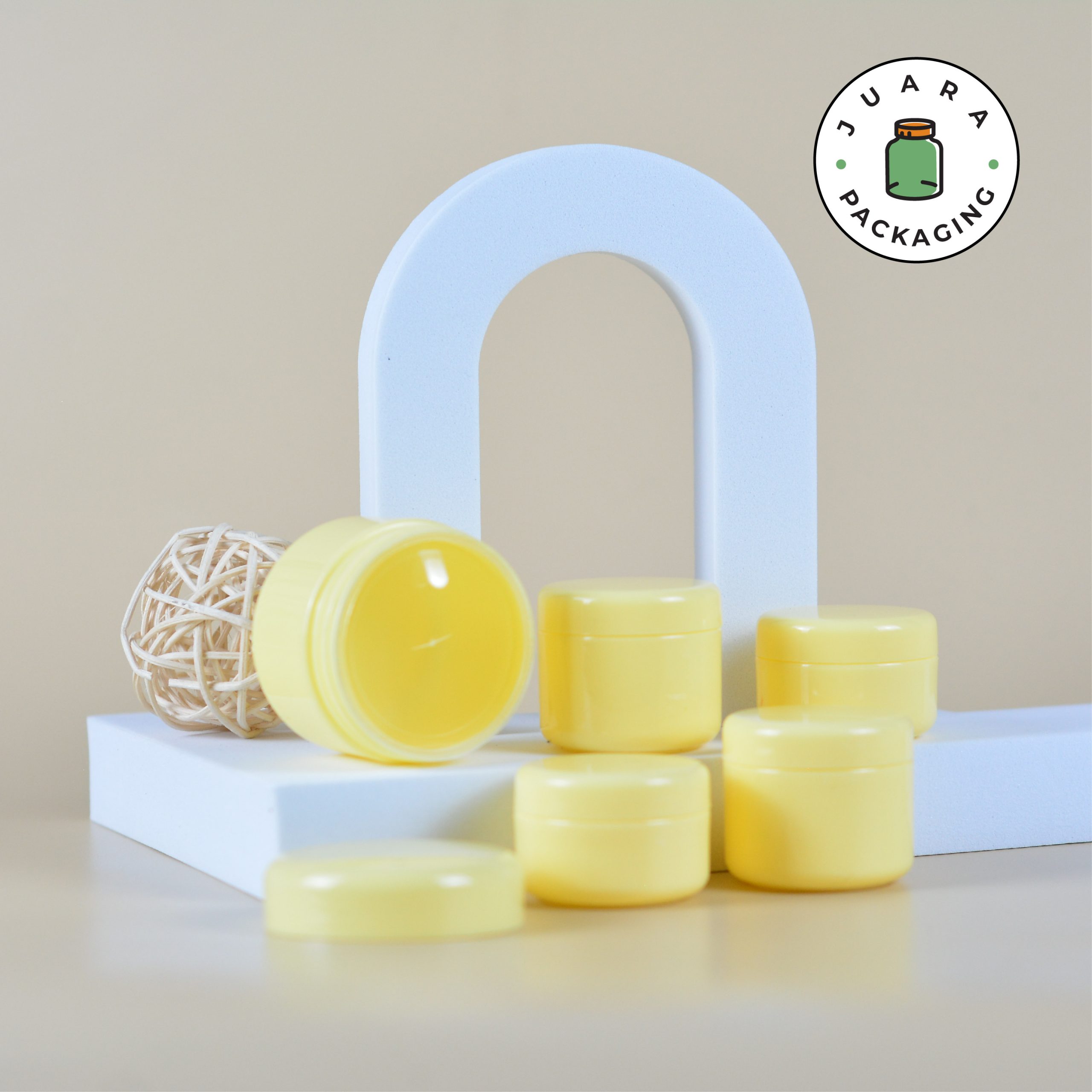 Pot Cream Plastik Kuning - 20 ml 30 ml 50 ml - Image 2