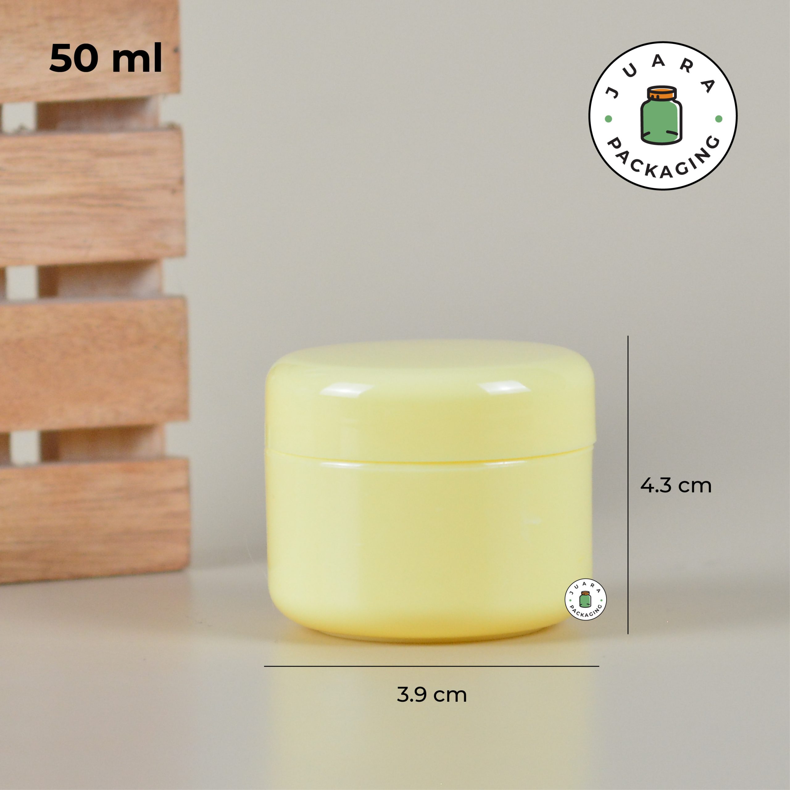 Pot Cream Plastik Kuning - 20 ml 30 ml 50 ml - Image 6