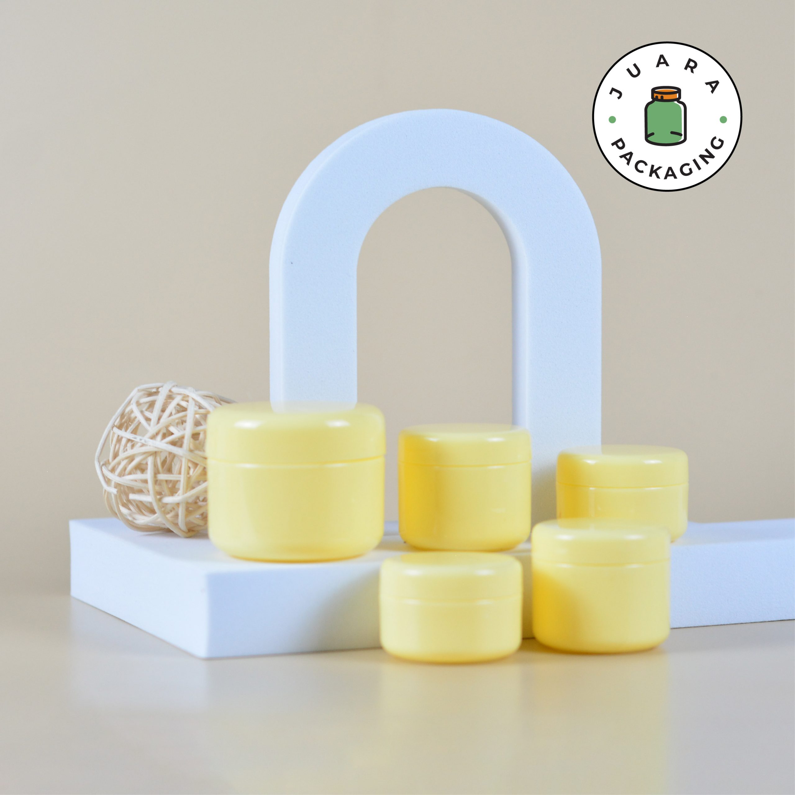 Pot Cream Plastik Kuning - 20 ml 30 ml 50 ml - Image 3