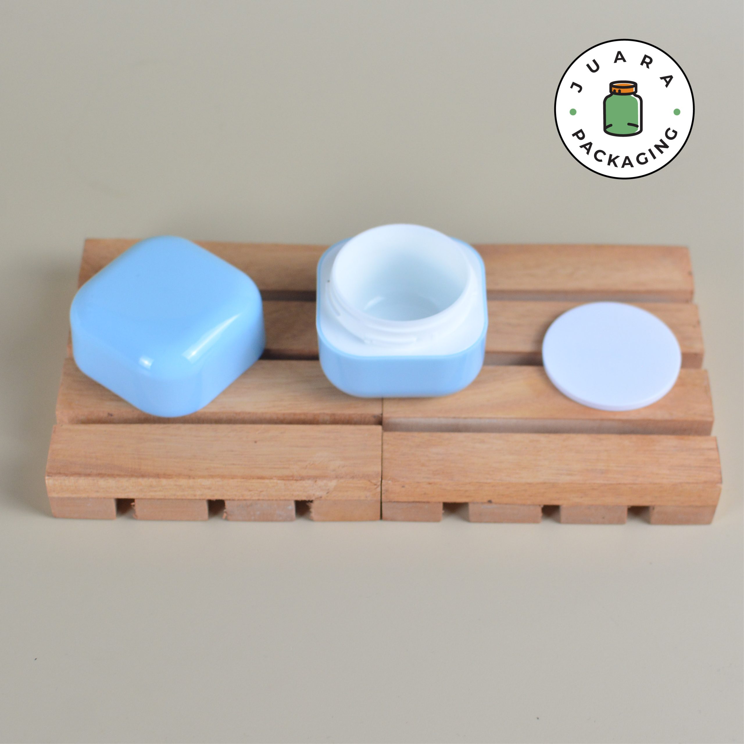 Pot Cream Plastik Biru - 30 ml - Image 4