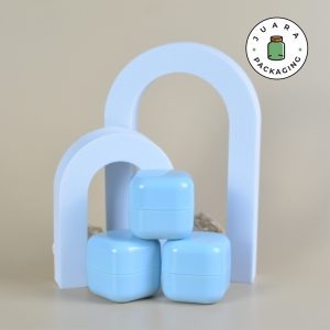 Pot Cream Plastik Biru - 30 ml