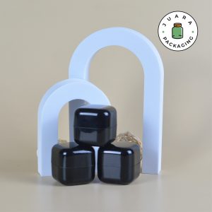 Pot Cream Plastik Hitam - 30 ml