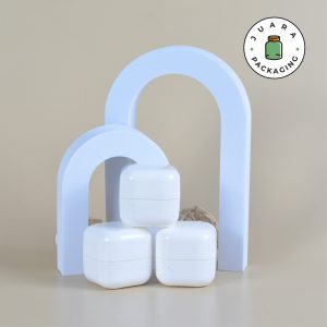 Pot Cream Plastik Putih - 30 ml