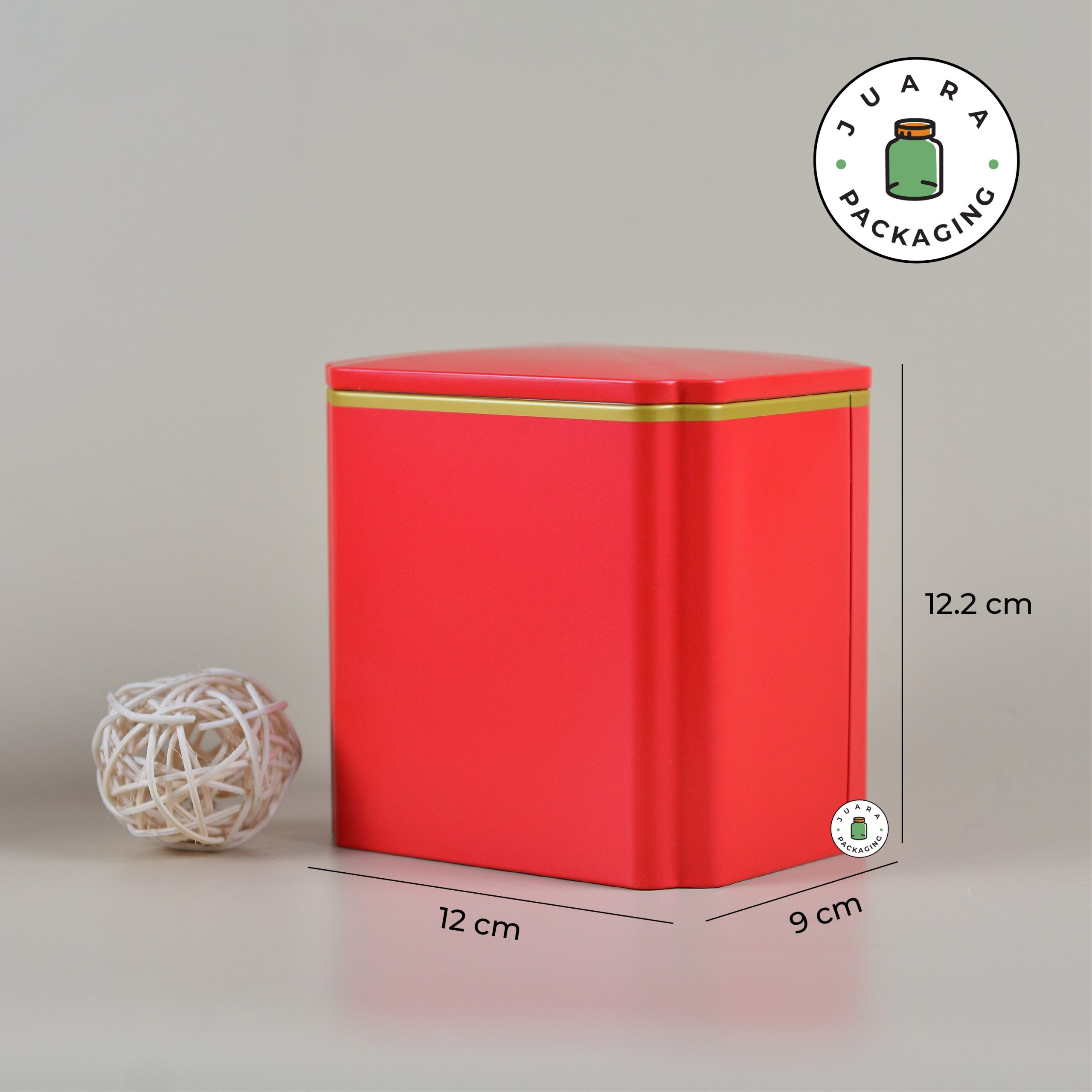 Wadah Kaleng Merah - Image 3