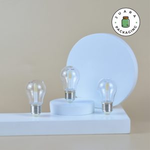 Wadah Lipcare Lampu Silver - 7 ml