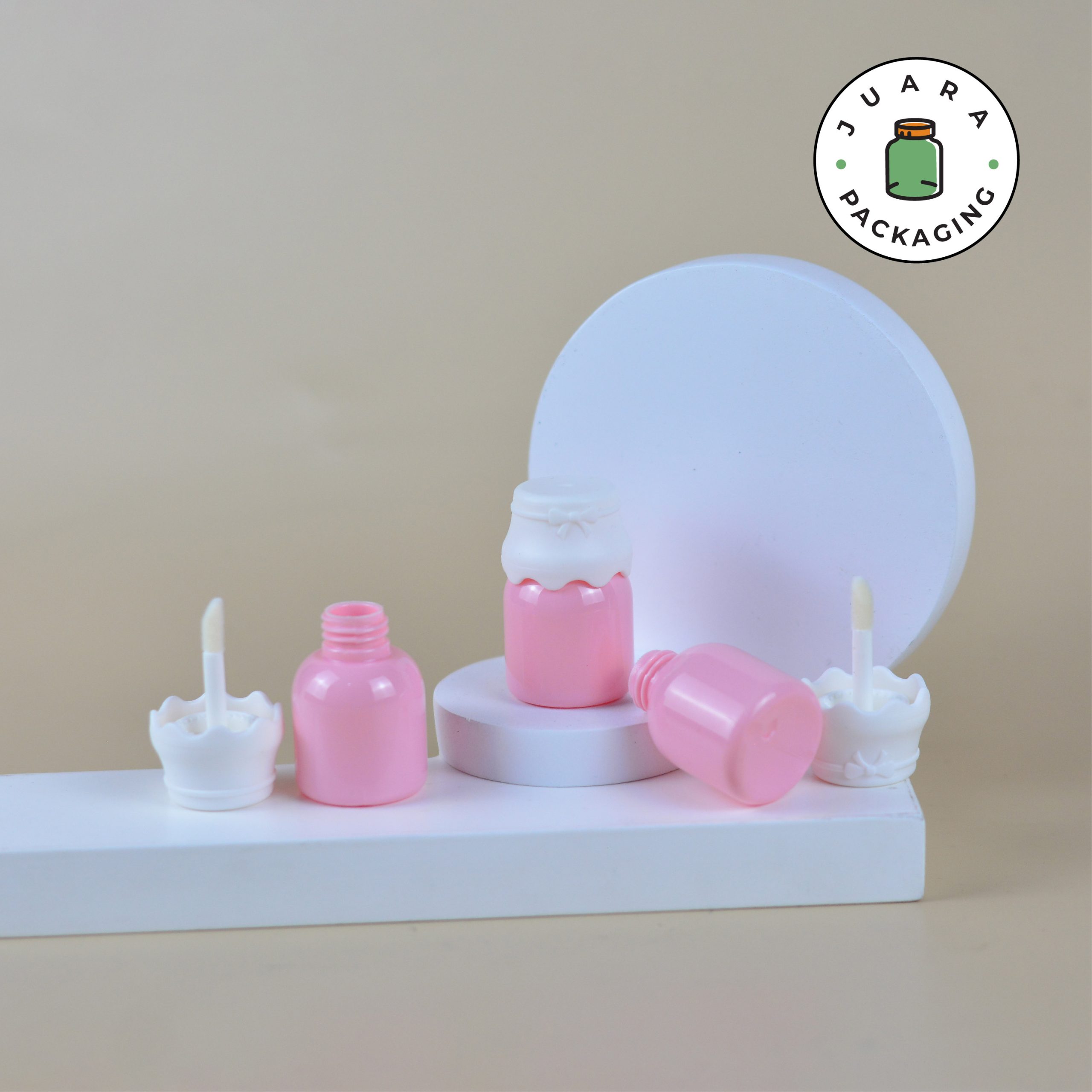 Wadah Lipcare Tutup Pita - 8 ml - Image 3