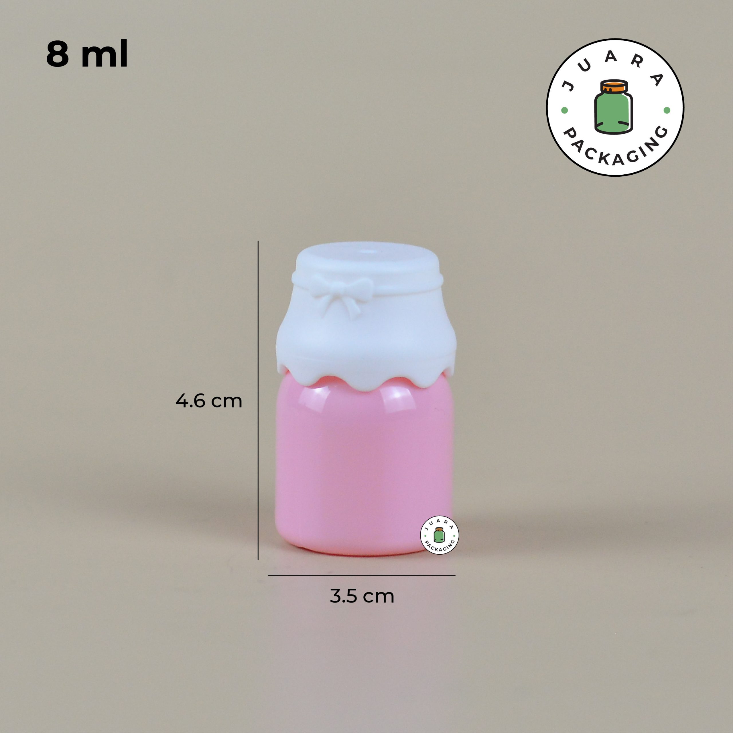 Wadah Lipcare Tutup Pita - 8 ml - Image 5