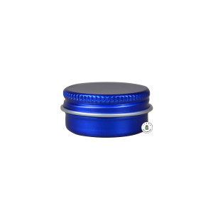 Jar Aluminium Biru Mini - 15 ml