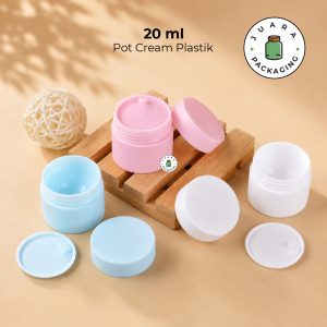 Pot Cream Plastik - 20 ml