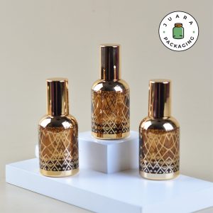 Botol Parfum Kaca Coklat - 30 ml