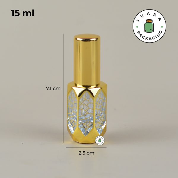 Botol Parfum Gold - 15ml - Image 3