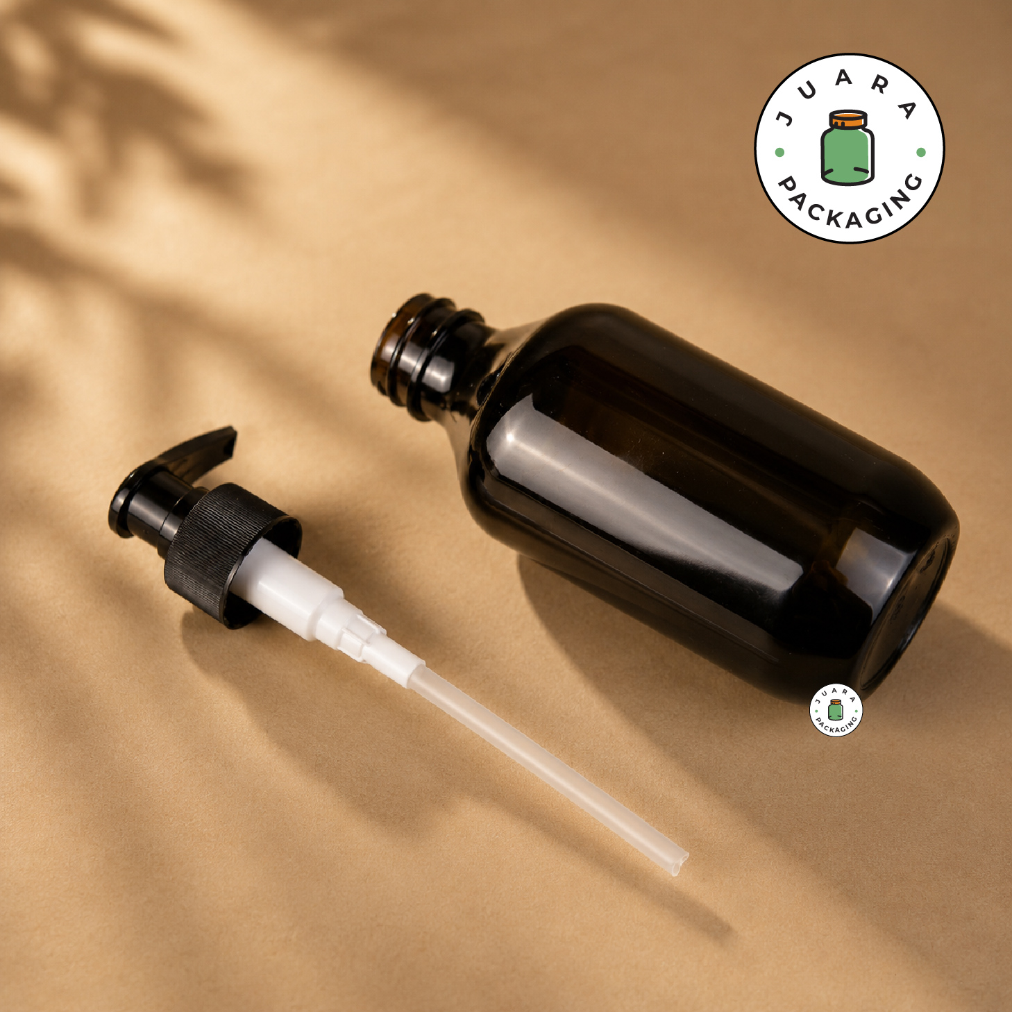 Botol Pump Plastik PET - 300 ml - Image 4