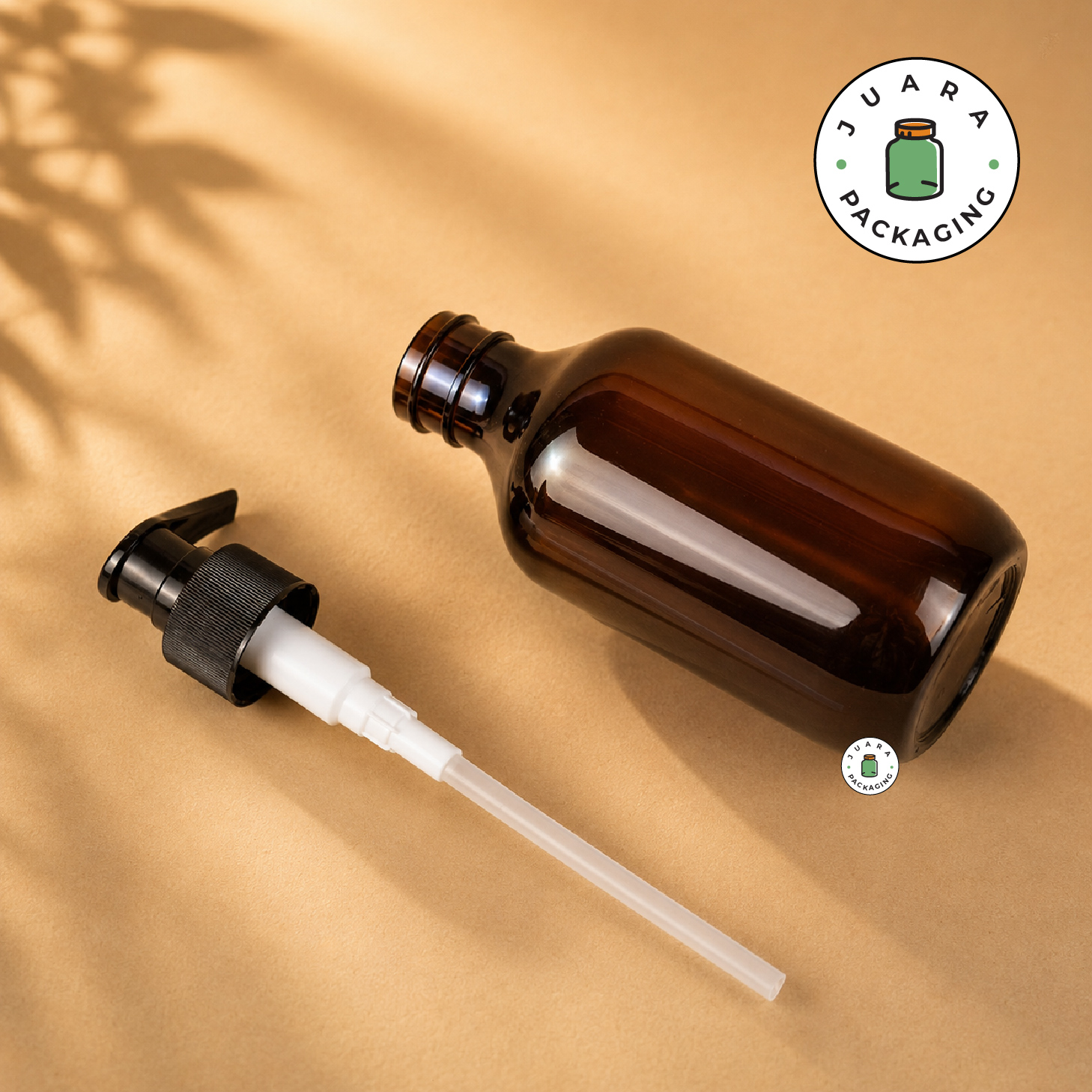 Botol Pump Plastik PET - 300 ml - Image 5