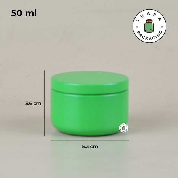 Jar Kaleng Hijau Mini - 50 ml - Image 6