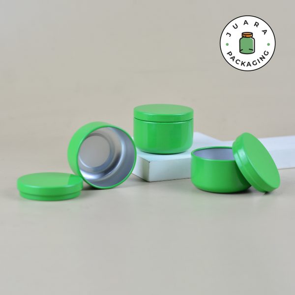 Jar Kaleng Hijau Mini - 50 ml - Image 2