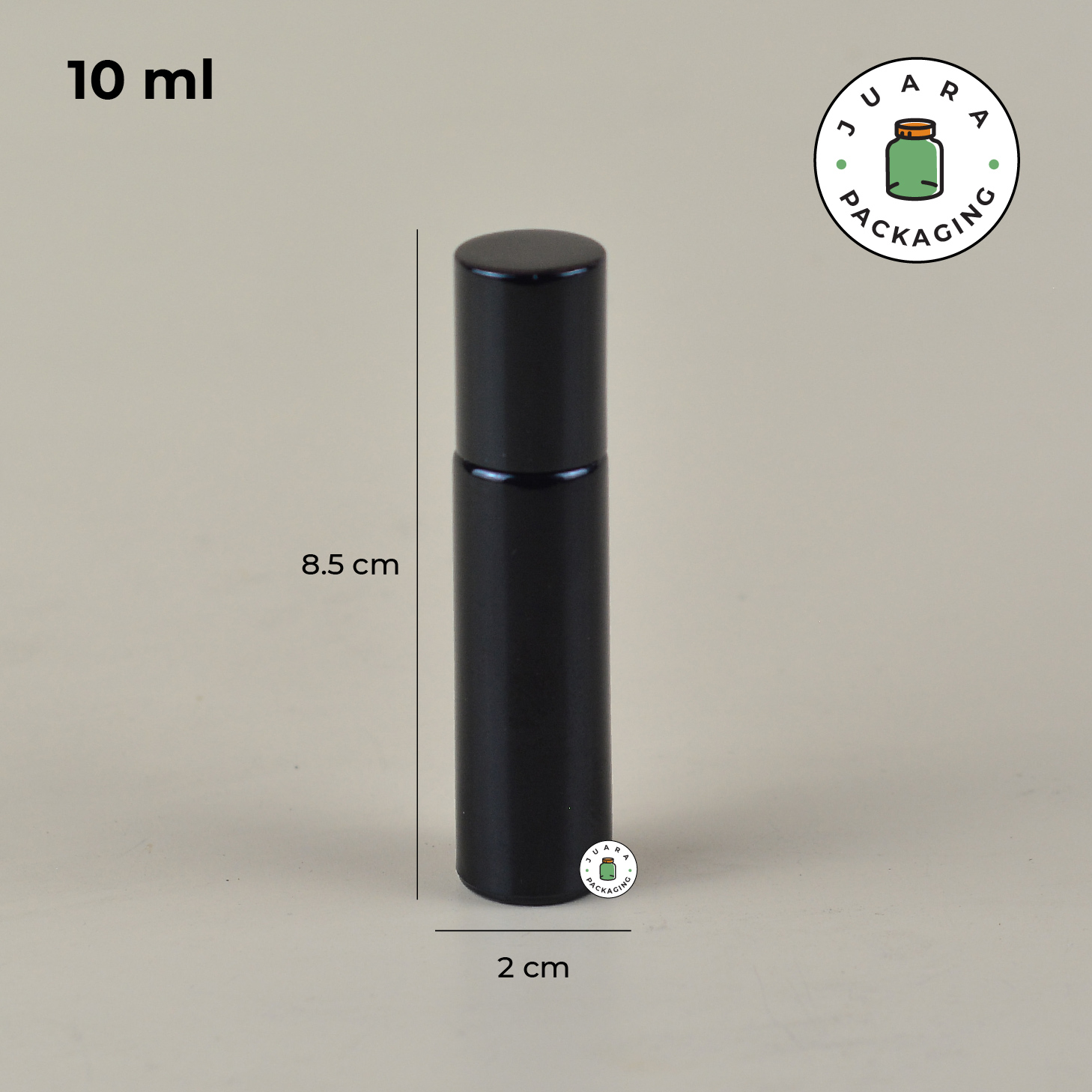 Botol Roll On Hitam - 10 ml - Image 5