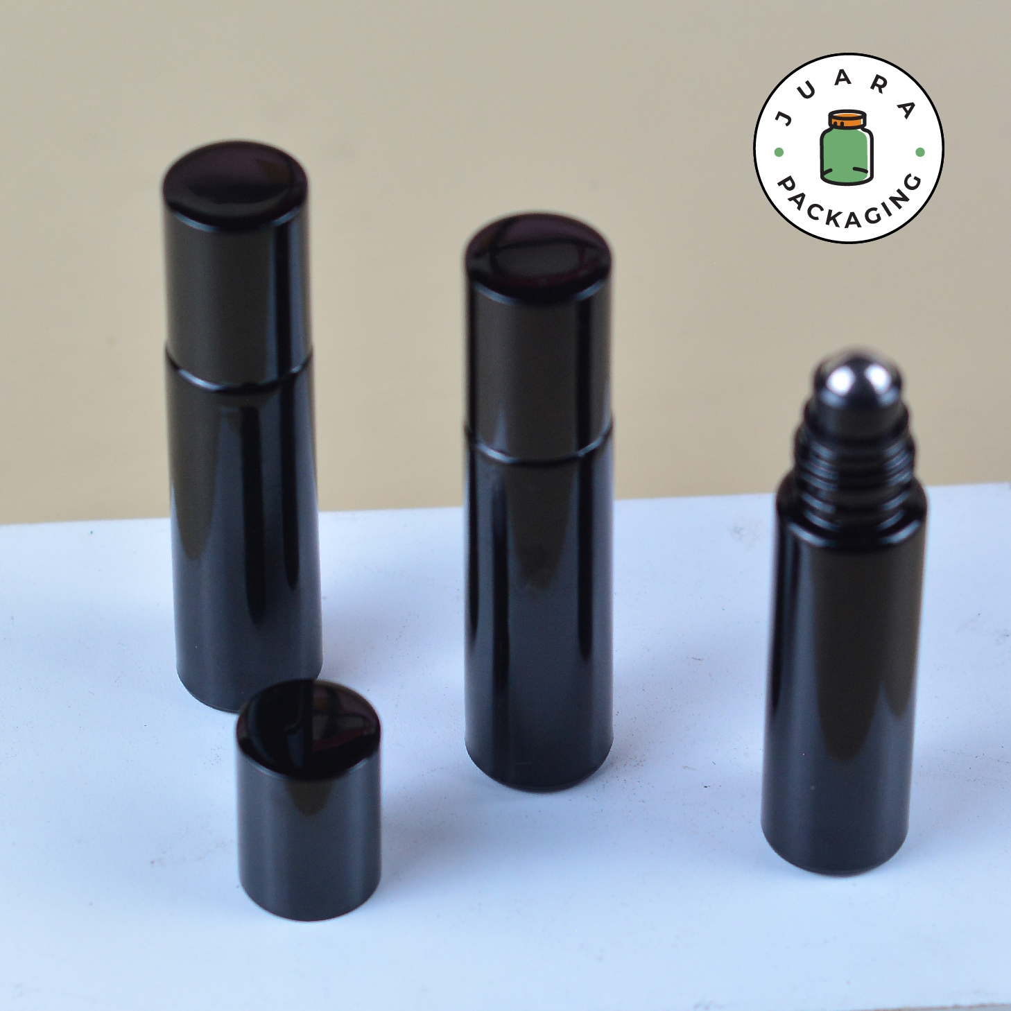 Botol Roll On Hitam - 10 ml - Image 2