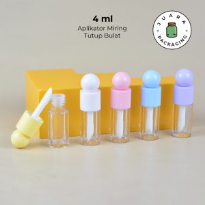 Wadah Lipcare Aplikator Miring - 4 ml