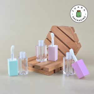 Wadah Lipcare Kotak Aplikator Bulat - 5 ml