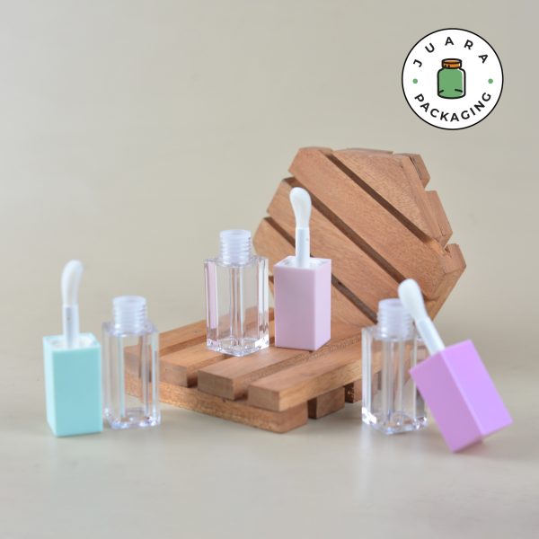 Wadah Lipcare Kotak Aplikator Bulat - 5 ml - Image 2
