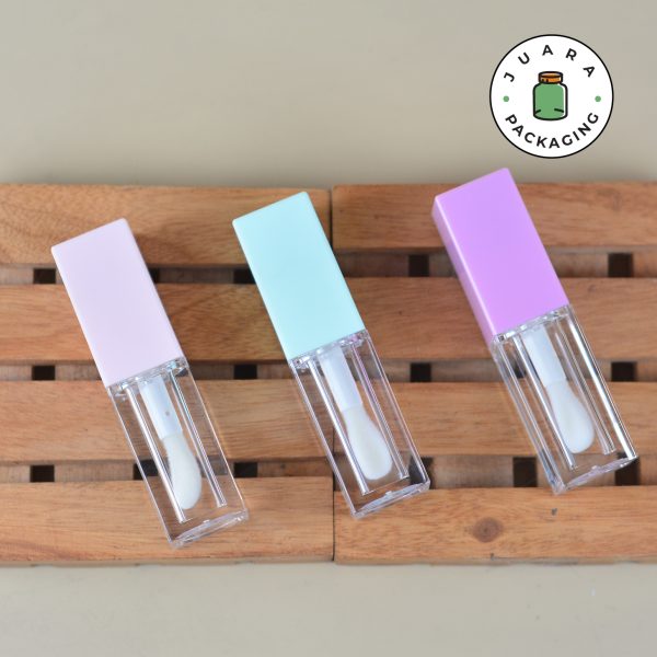 Wadah Lipcare Kotak Aplikator Bulat - 5 ml - Image 4