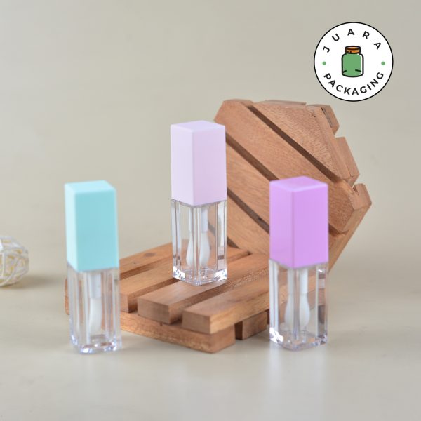 Wadah Lipcare Kotak Aplikator Bulat - 5 ml - Image 5