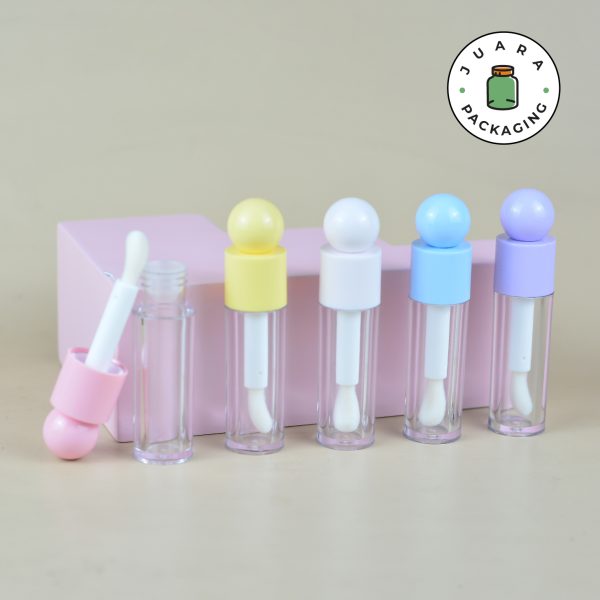 Wadah Lipcare Aplikator Bulat - 6 ml - Image 3