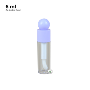 Wadah Lipcare Aplikator Bulat - 6 ml