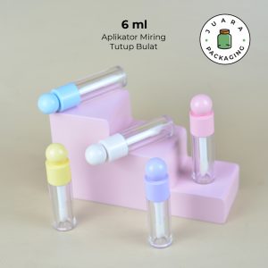 Wadah Lipcare Aplikator Miring - 6 ml