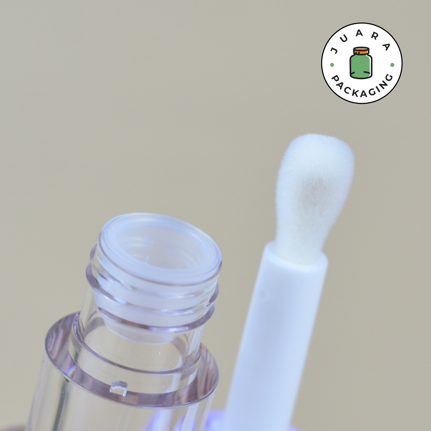 Wadah Lipcare Hati Aplikator Bulat - 6 ml - Image 4