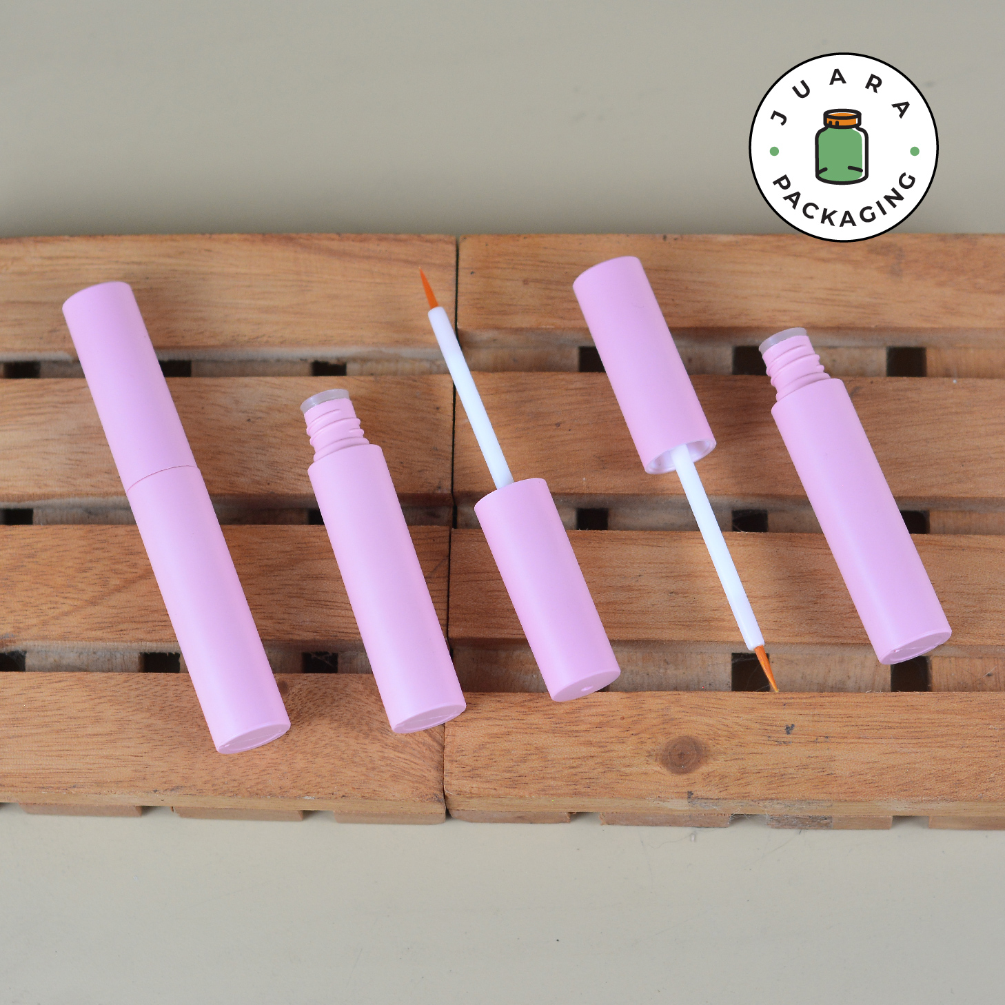 Wadah Makeup Tube Mini Pink - 4 ml - Image 2