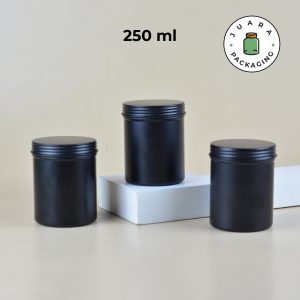 Jar Kaleng Hitam - 250 ml