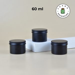 Jar Kaleng Hitam - 60 ml